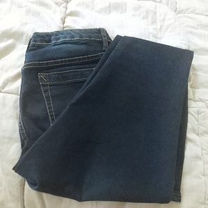 Dark blue jeggings